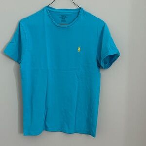 Polo by Ralph Lauren Women's Teal Short Sleeve Tee